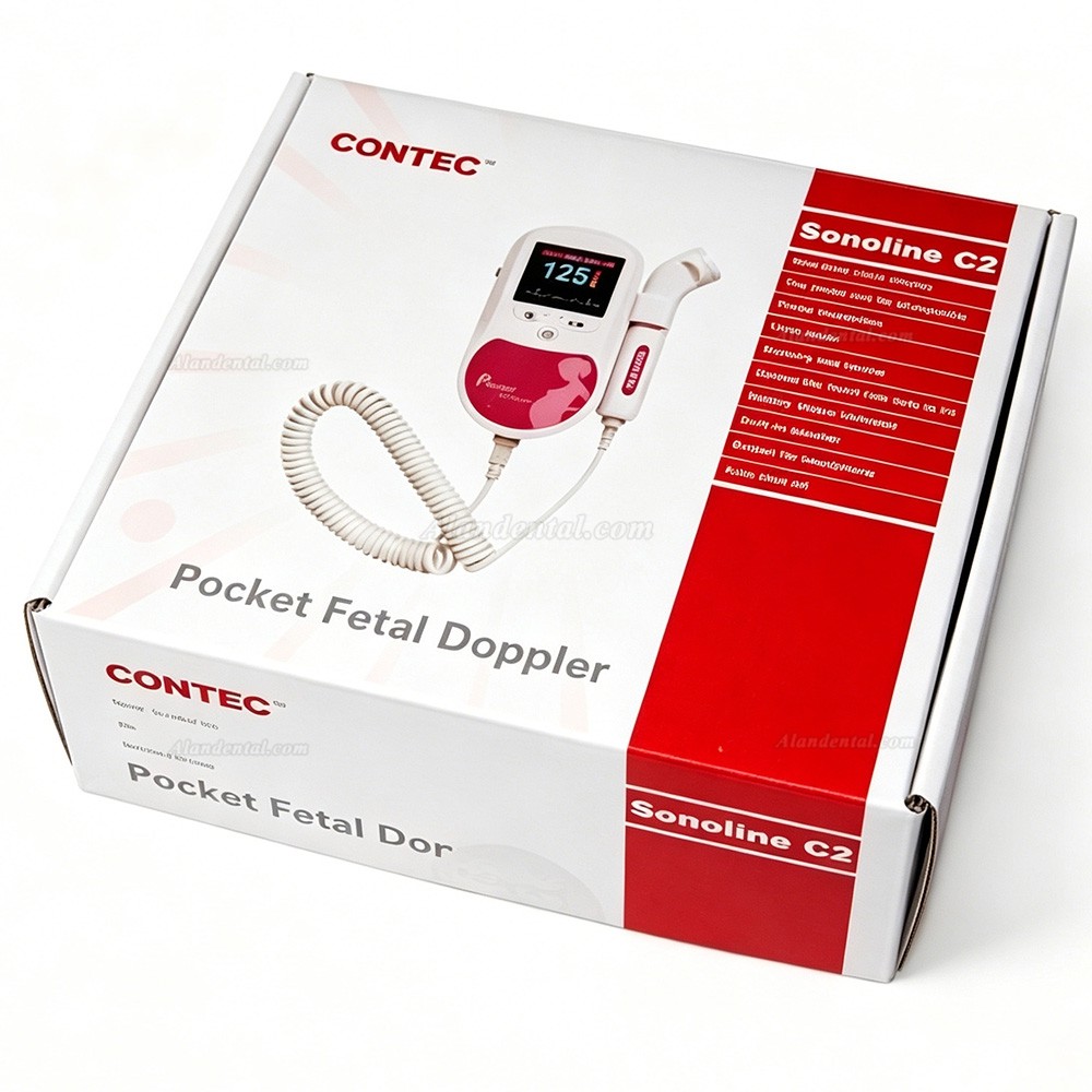 CONTEC Sonoline C2 Baby Sound Monitor Pocket Fetal Doppler